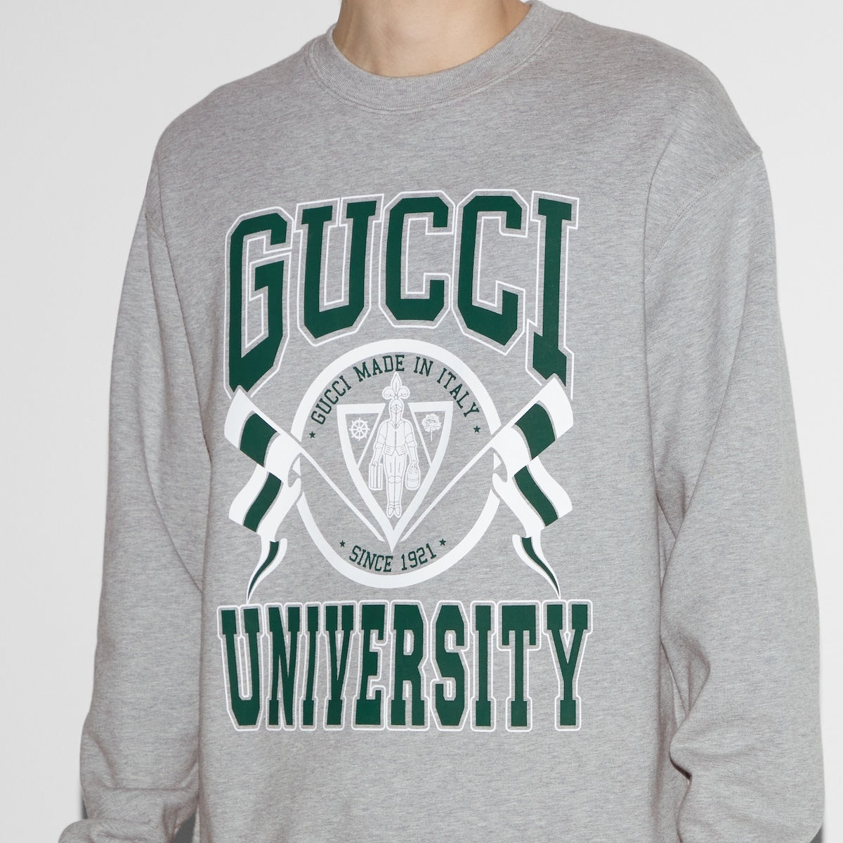 Cotton jersey printed sweatshirt - 5