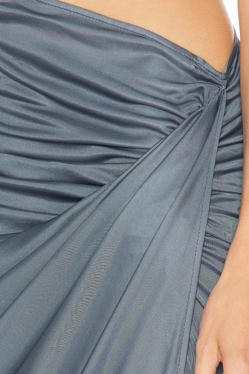 Draped Asymmetric Skirt - 6