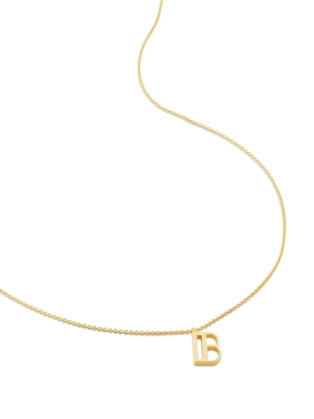 B pendant charm necklace - 1
