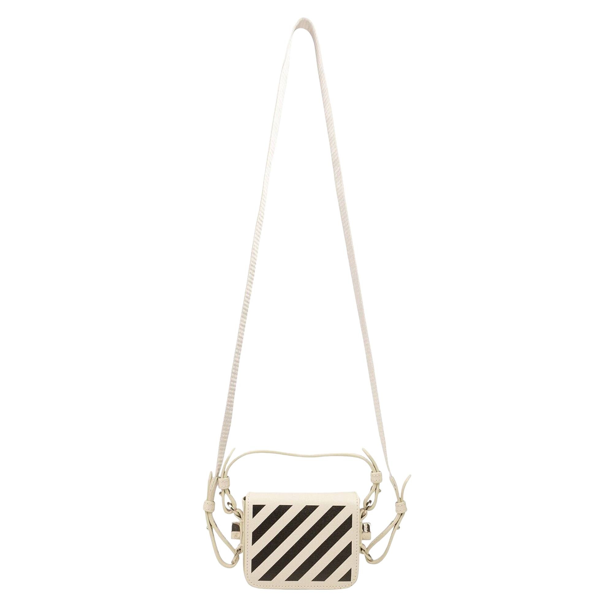 Off-White Diagonal Baby Flap Bag 'Multicolor' - 1