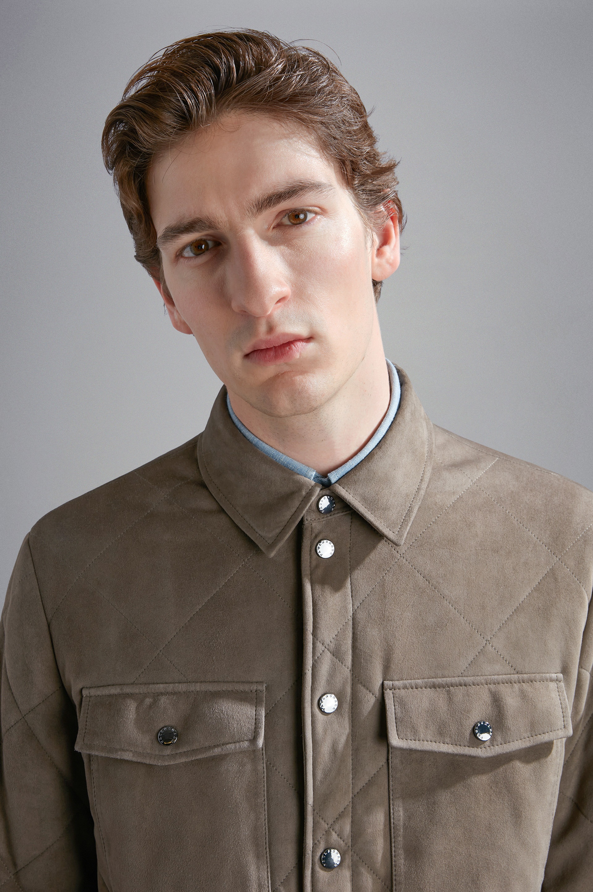 AQUALEATHER SUEDE SHACKET - 4