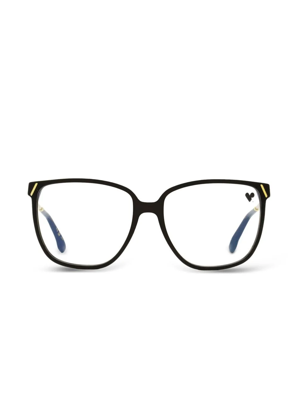 square-frame glasses - 1