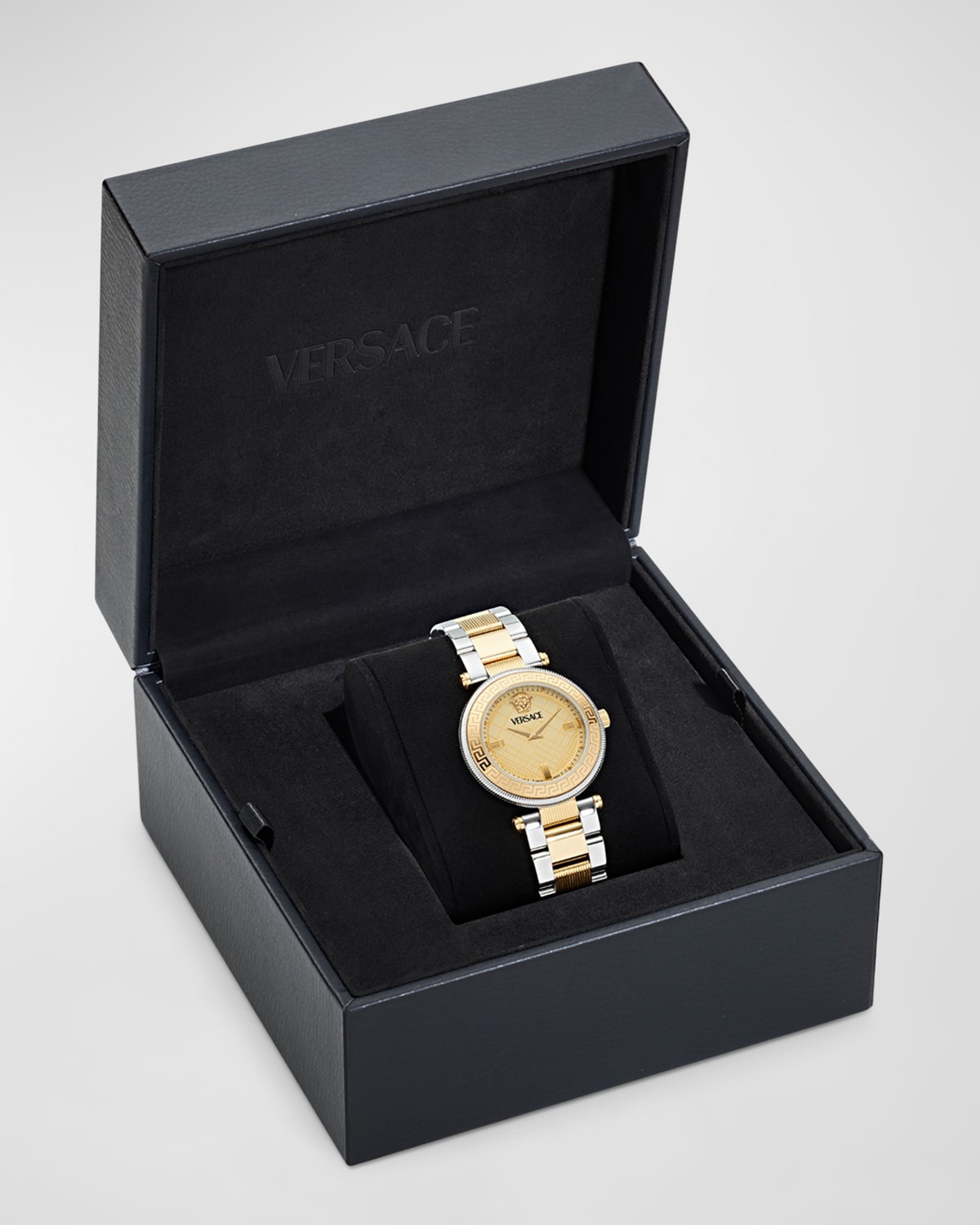 35mm Versace Reve Watch with Bracelet Strap, Two Tone - 5