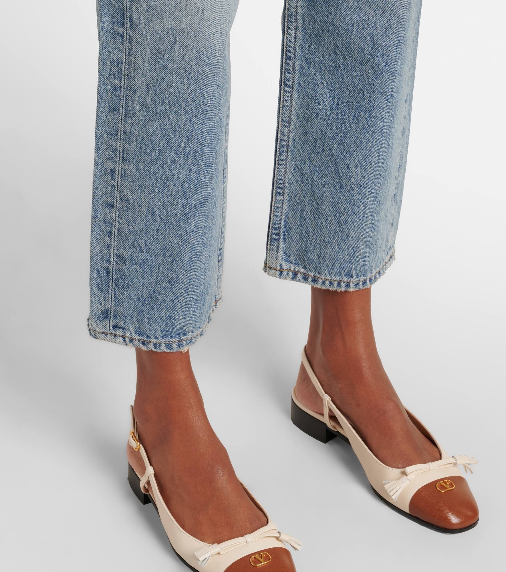 Parker mid-rise straight jeans - 5