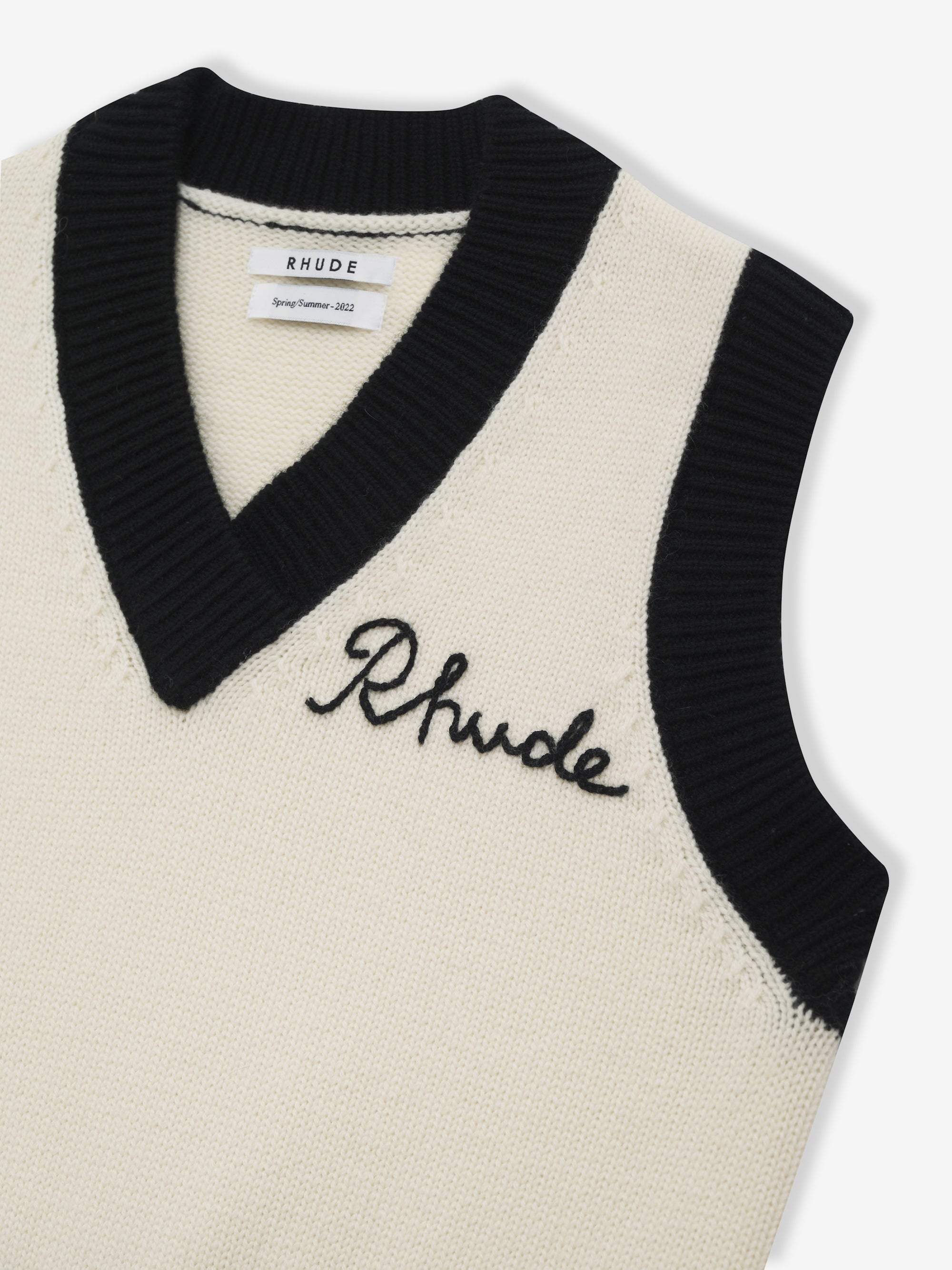 SCRIPT LOGO CROPPED VEST - 2