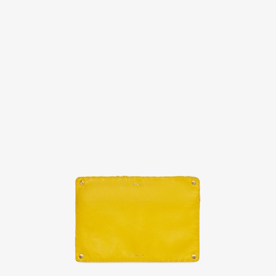 Pocket with yellow beads - 2