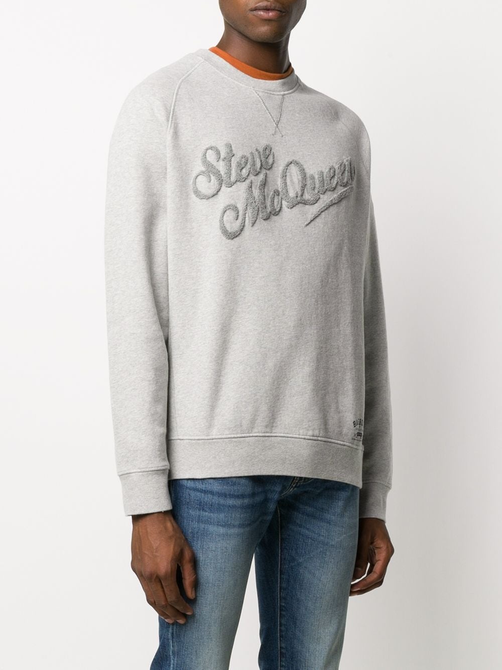 flocked sweatshirt - 3