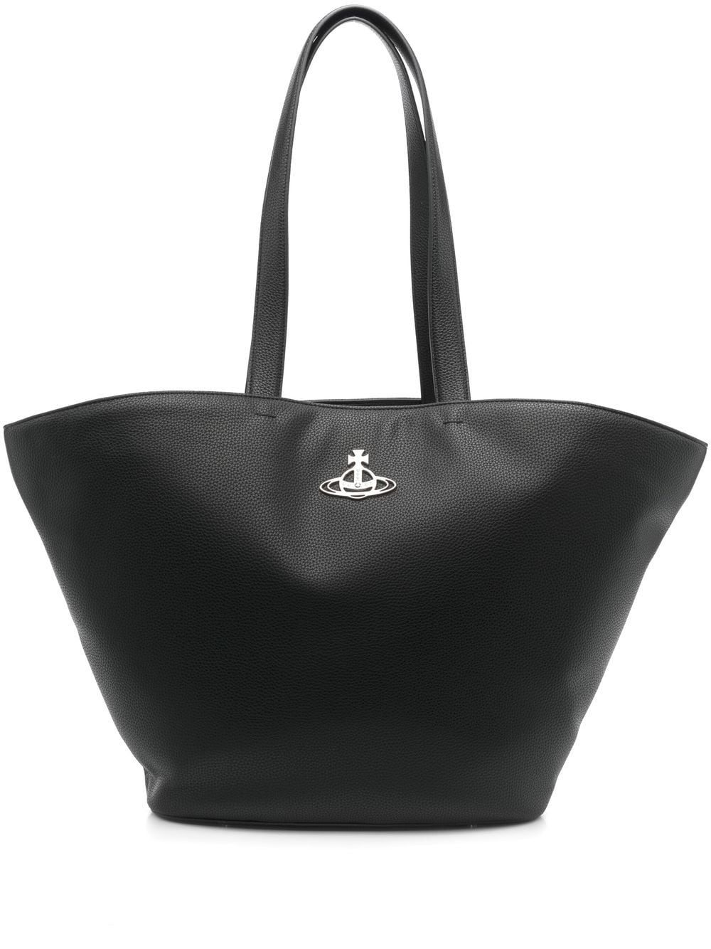 logo-plaque tote bag - 1