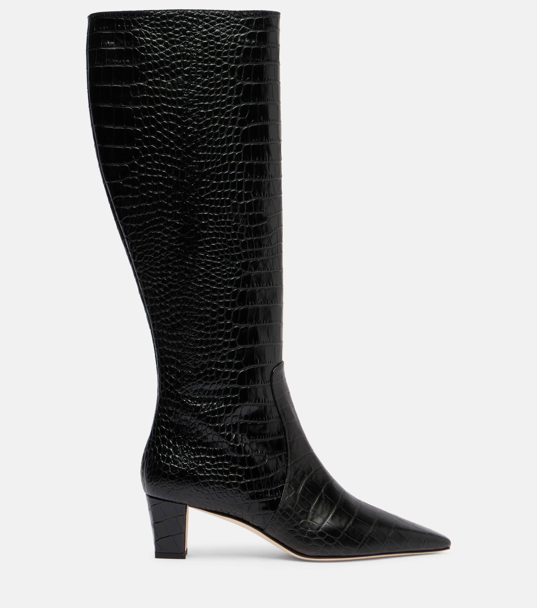 Penelope leather knee-high boots - 4