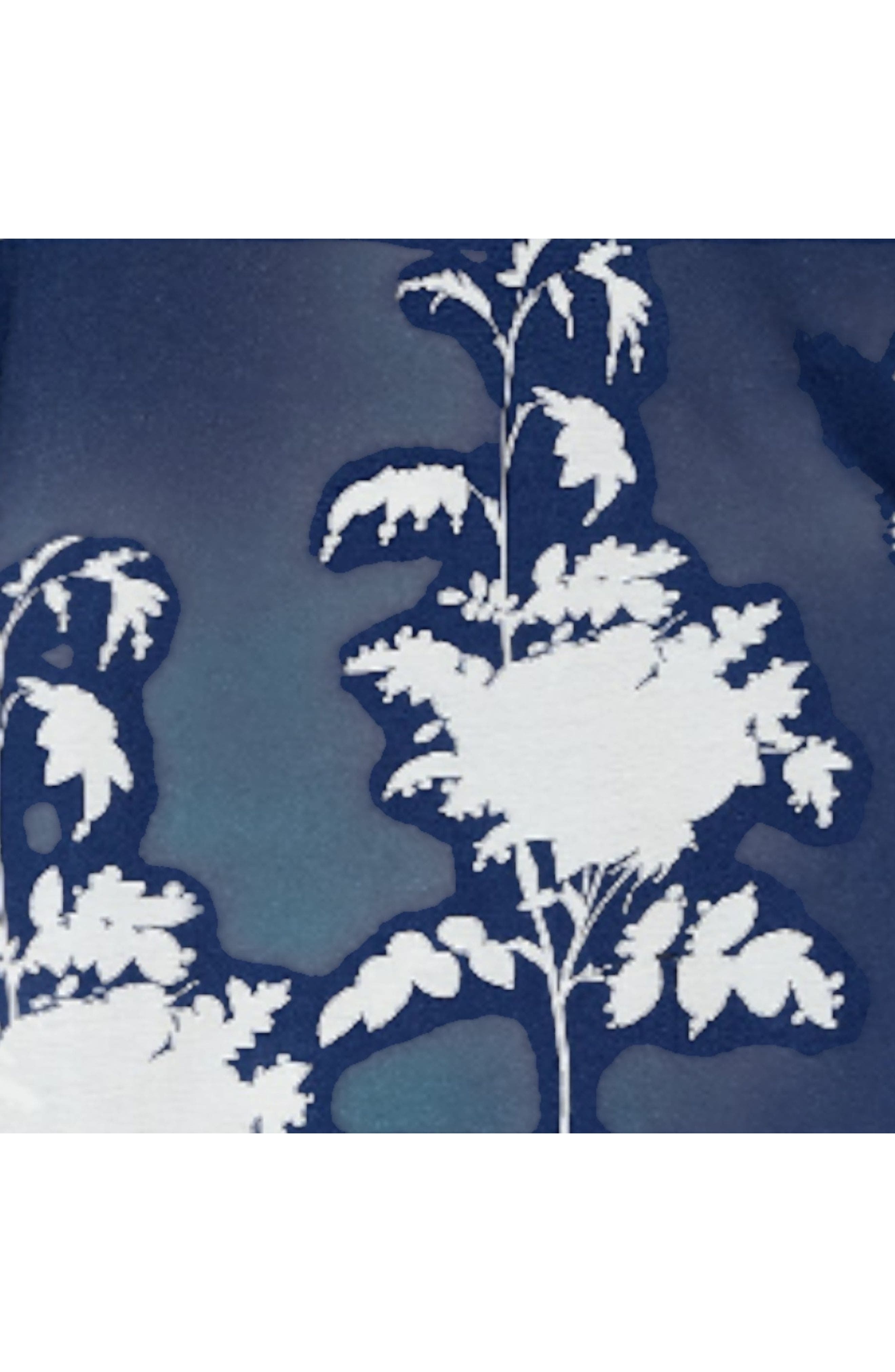 Cynthia Rowley Everyday Cotton Tee in Navy/white at Nordstrom - 4