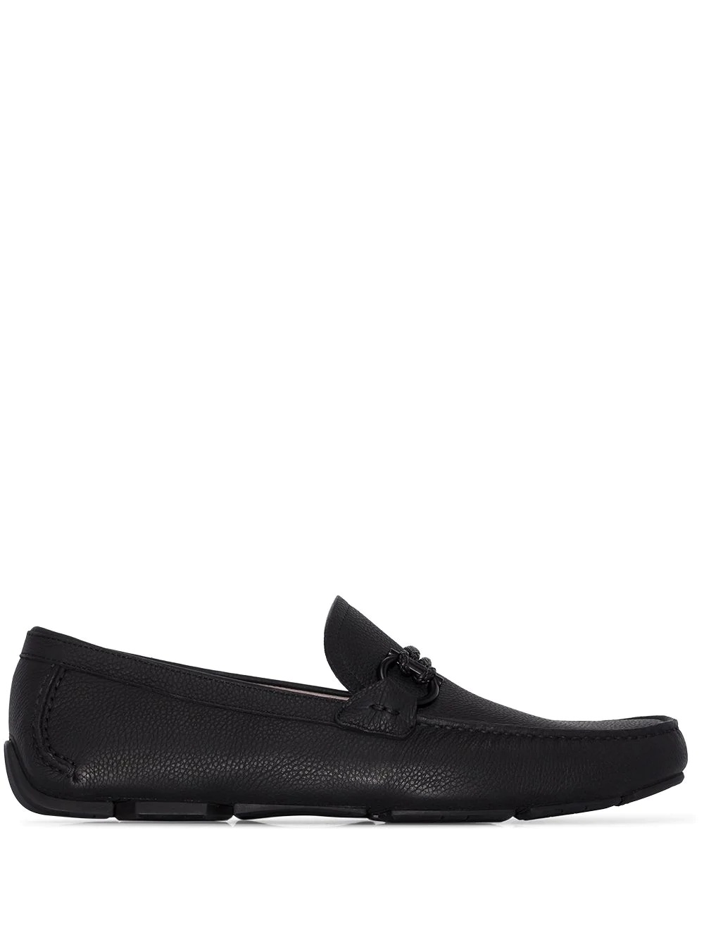 Front 4 leather loafers - 1