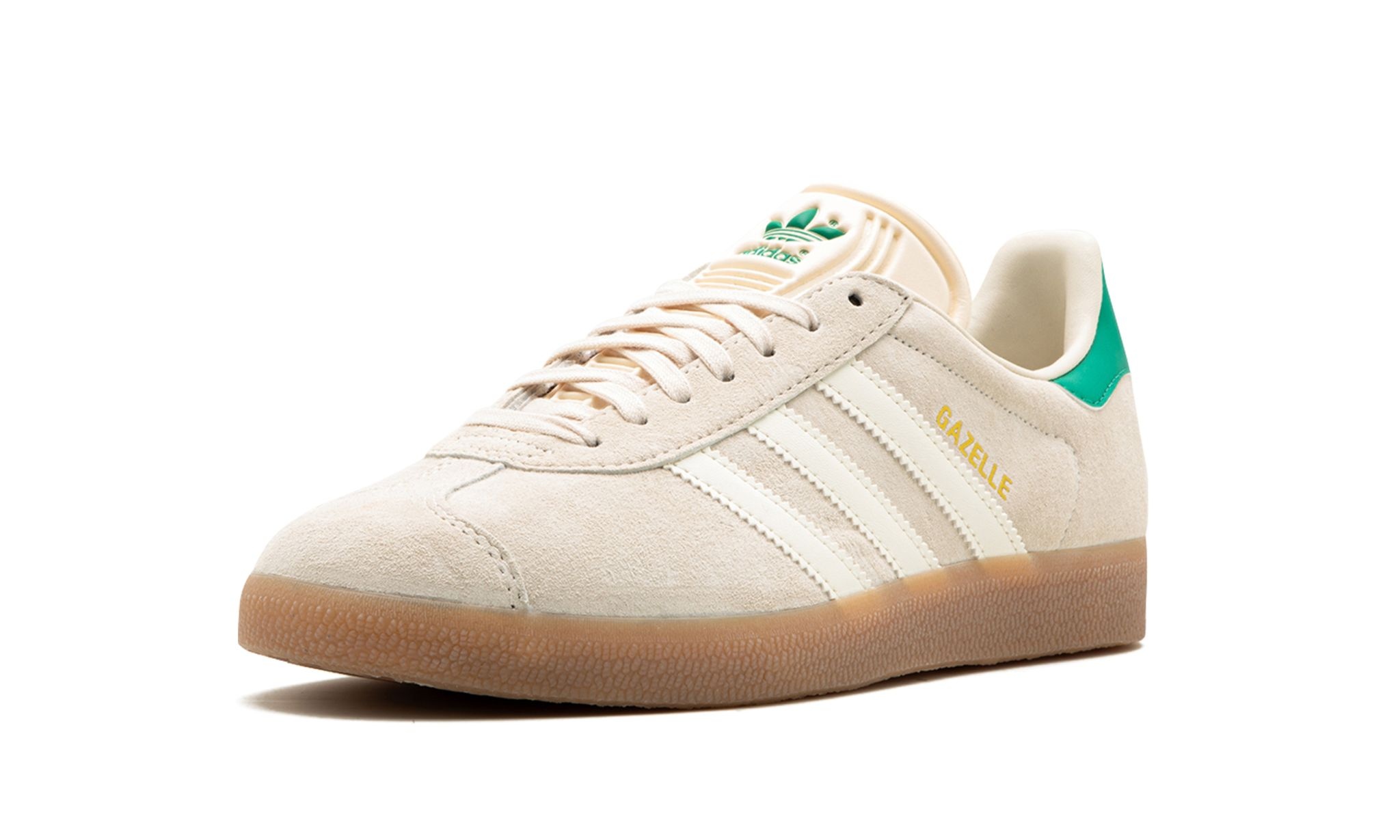 Gazelle WMNS "Cream White / Green / Gum" - 4