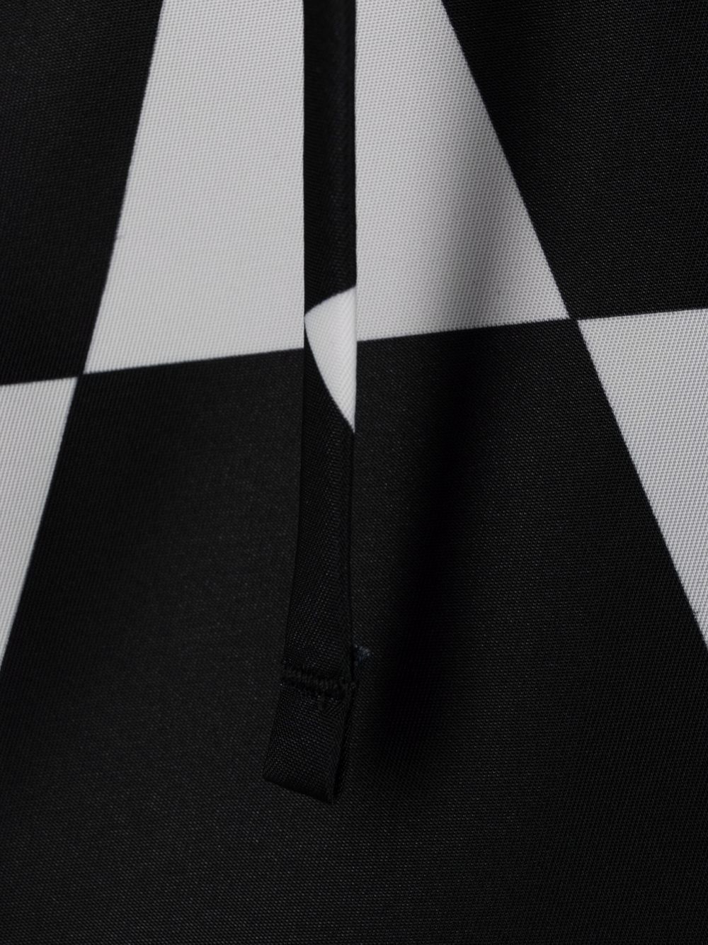 logo-print hooded jacket - 6