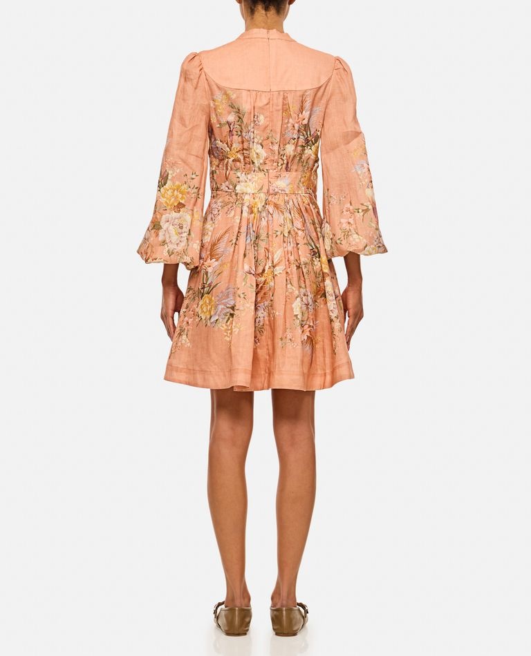Zimmermann TALLOW PLUNGE MINI DRESS | biffi | REVERSIBLE