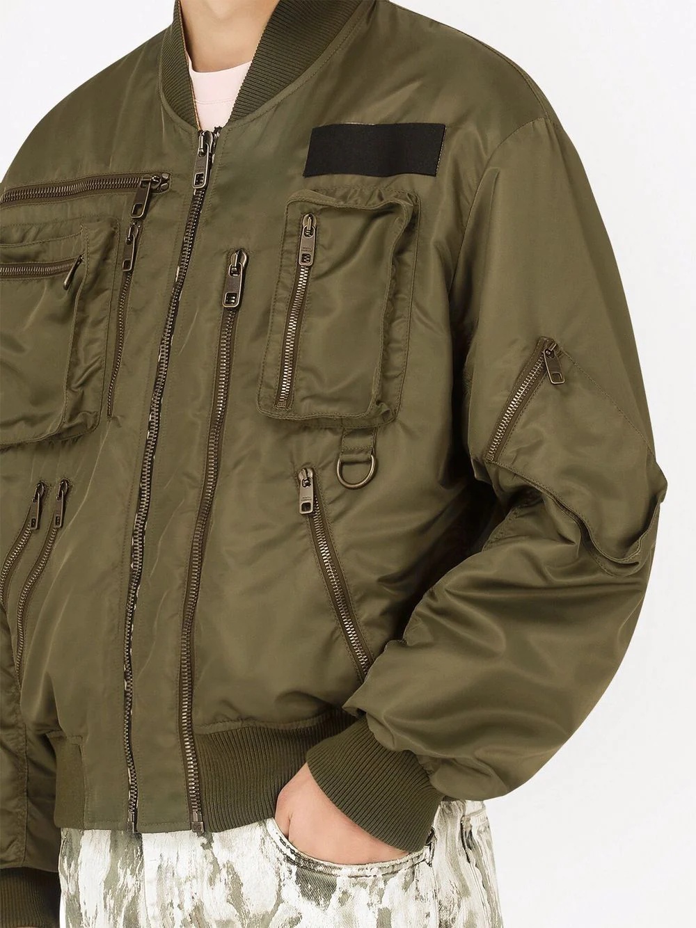 utility bomber jacket - 5