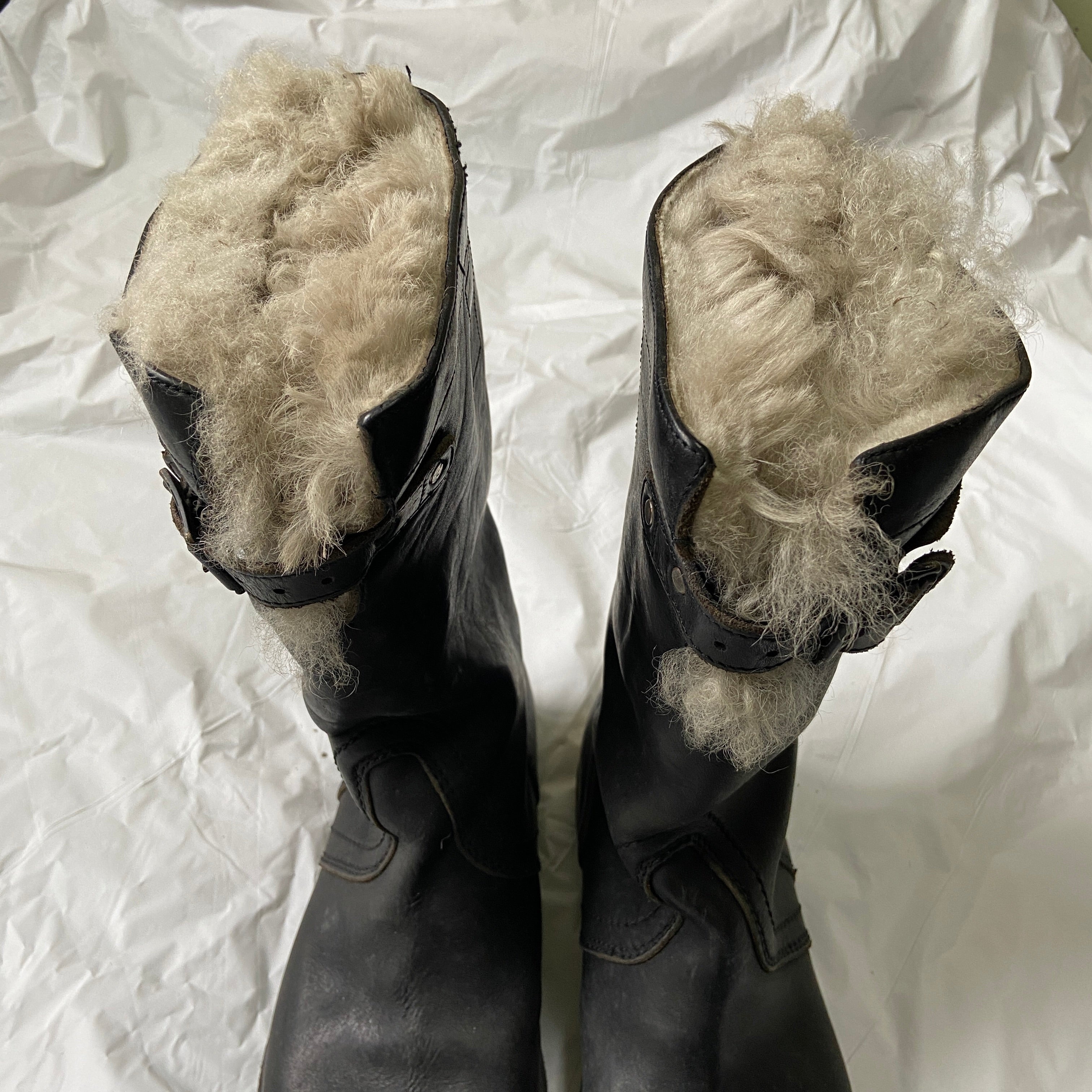 zOthers - Burberry Prorsum aw10 shearling leather boots 41 - 10