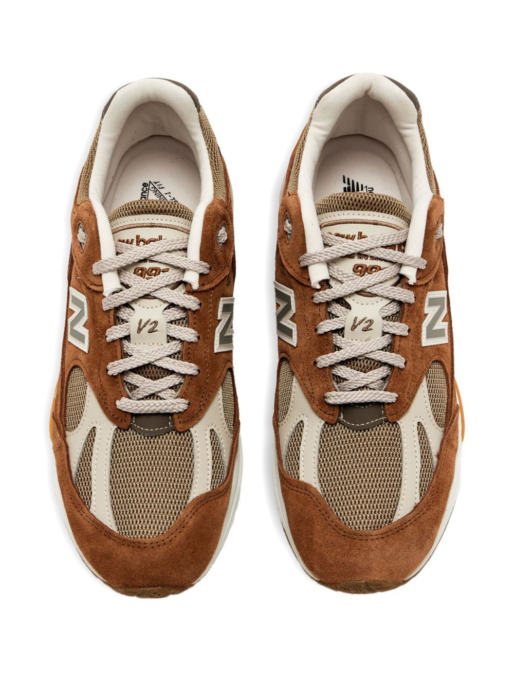 Made in UK 991v2 suede sneakers - 2