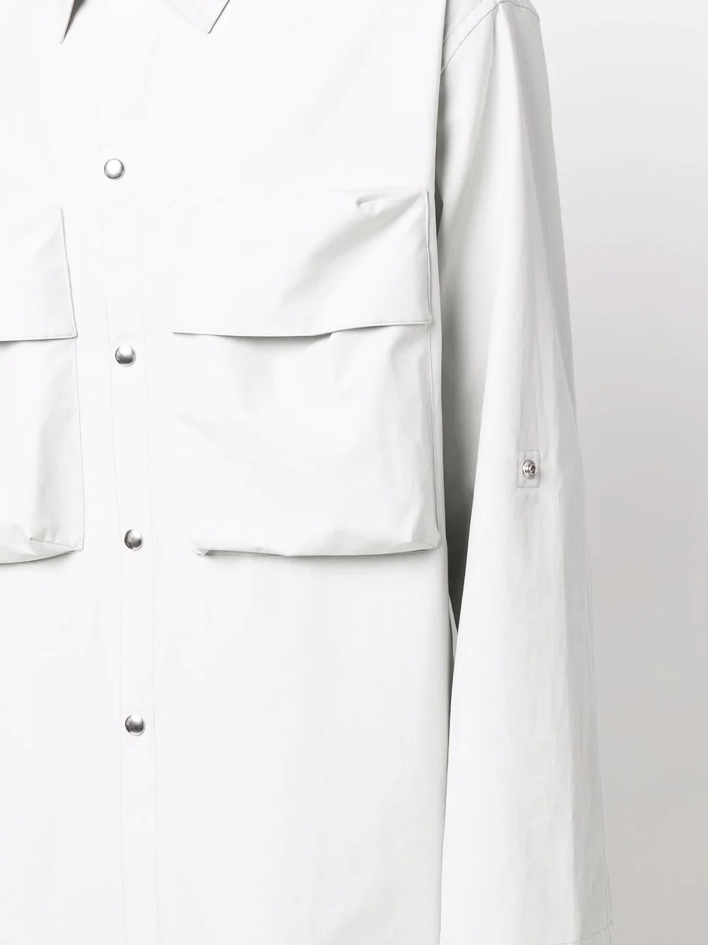 chest-pocket shirt jacket - 5