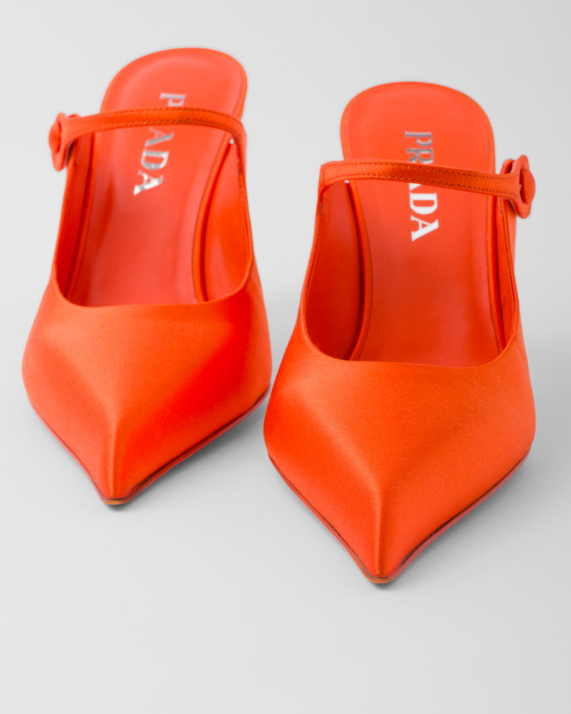 Satin mules 6