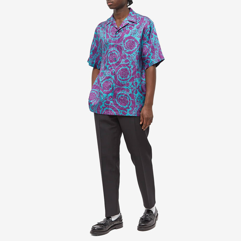 VERSACE Versace Baroque Abstract Print Vacation Shirt outlook