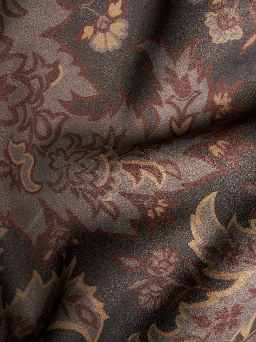 PRINTED SHEARLING JACKET - 7