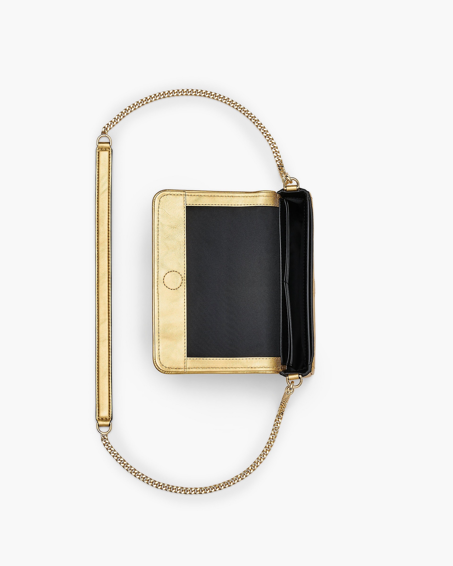 THE METALLIC LEATHER CHAIN MINI BAG - 6