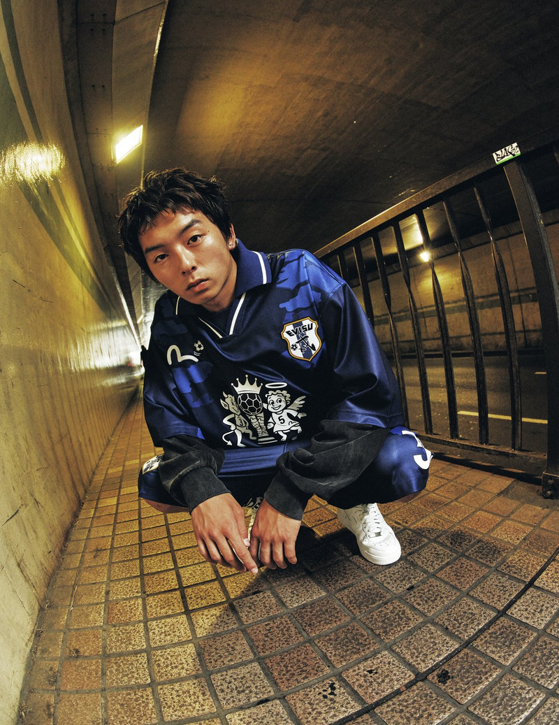 Ishigaki Camo Print Football Jersey 8