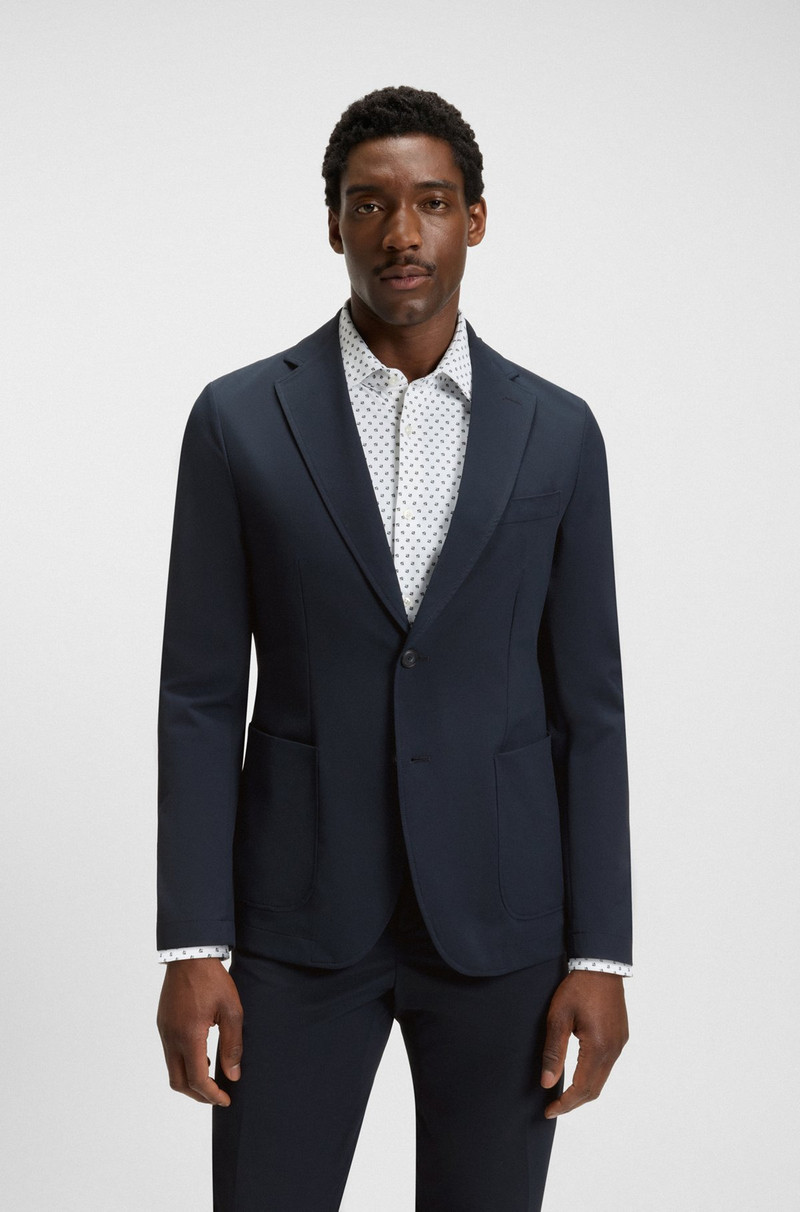 PACKABLE SLIM-FIT BLAZER IN WATER-REPELLENT STRETCH FABRIC 2