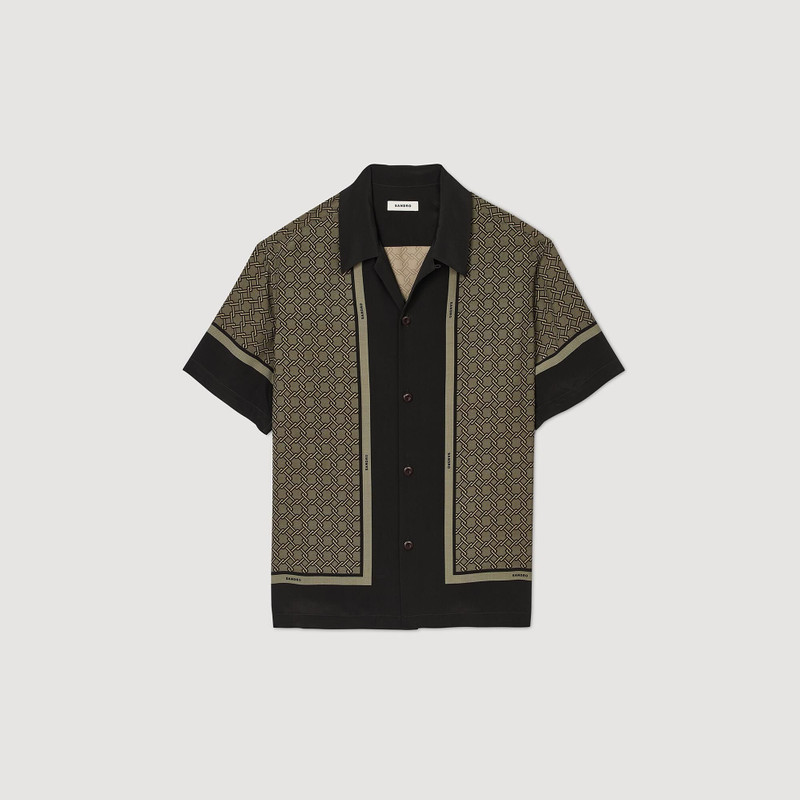 SHORT-SLEEVED PATTERNED SHIRT 1
