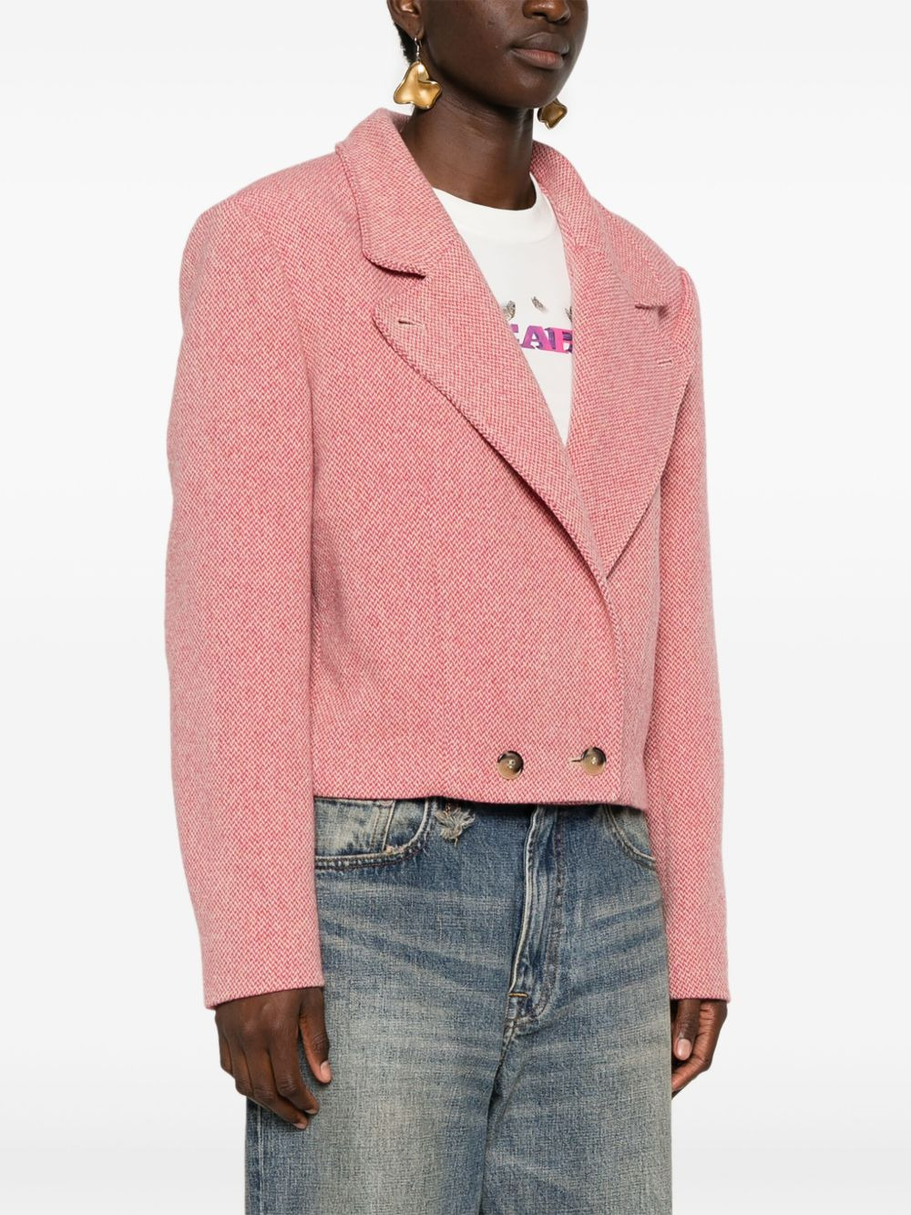 Cassidy cropped jacket - 3