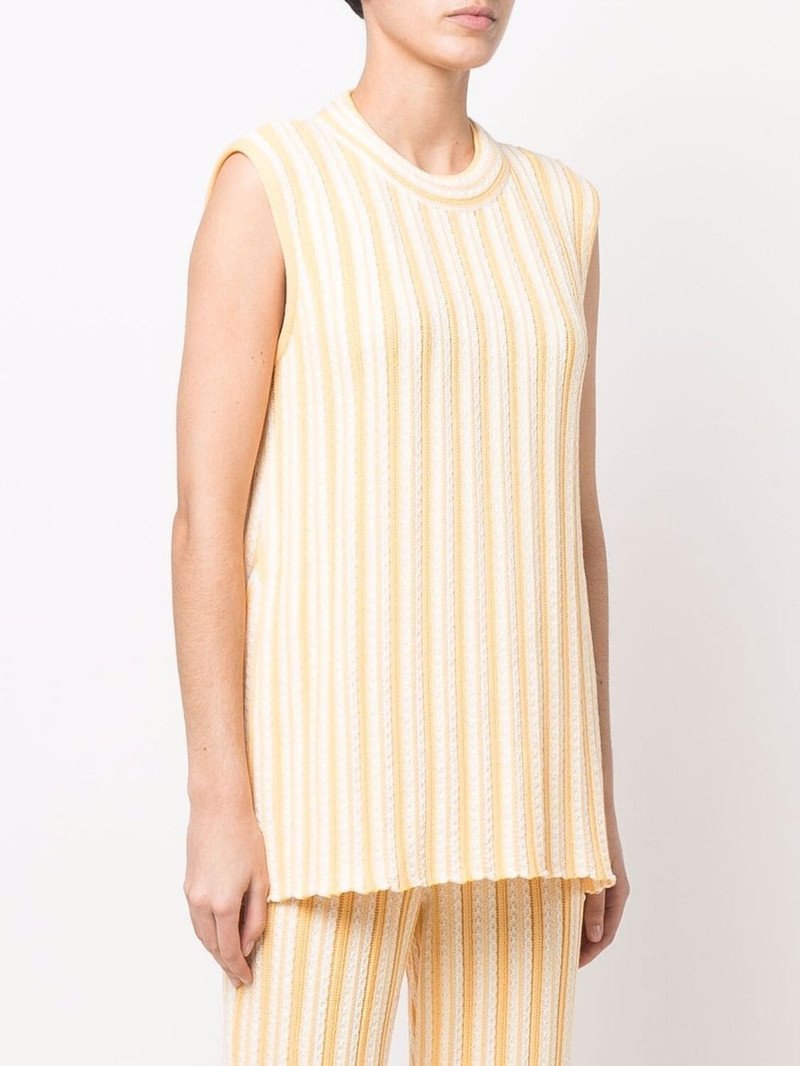 rib-knit sleeveless top 3