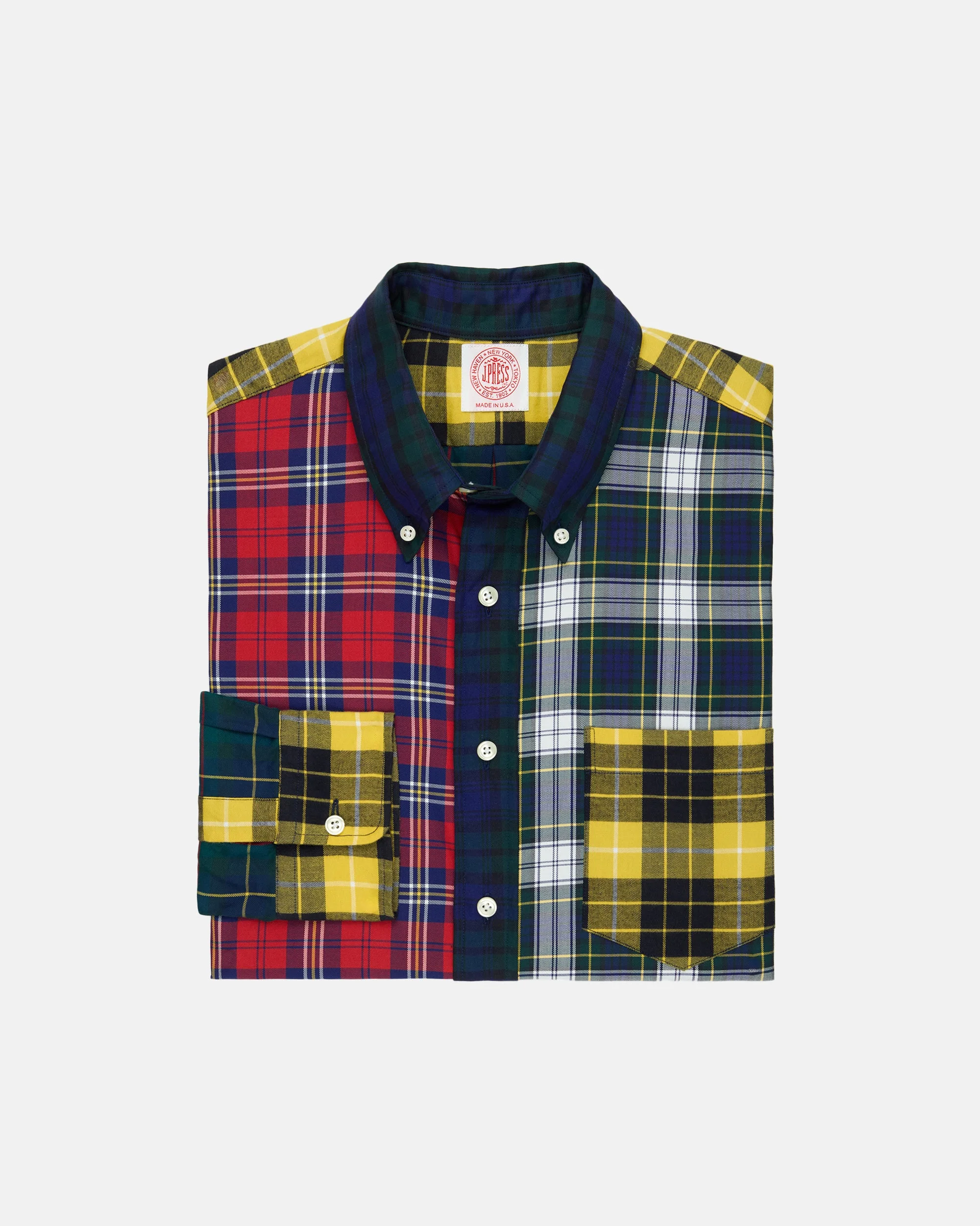 MADE-IN-USA FLANNEL TARTAN FUN SHIRT - CLASSIC FIT - 1
