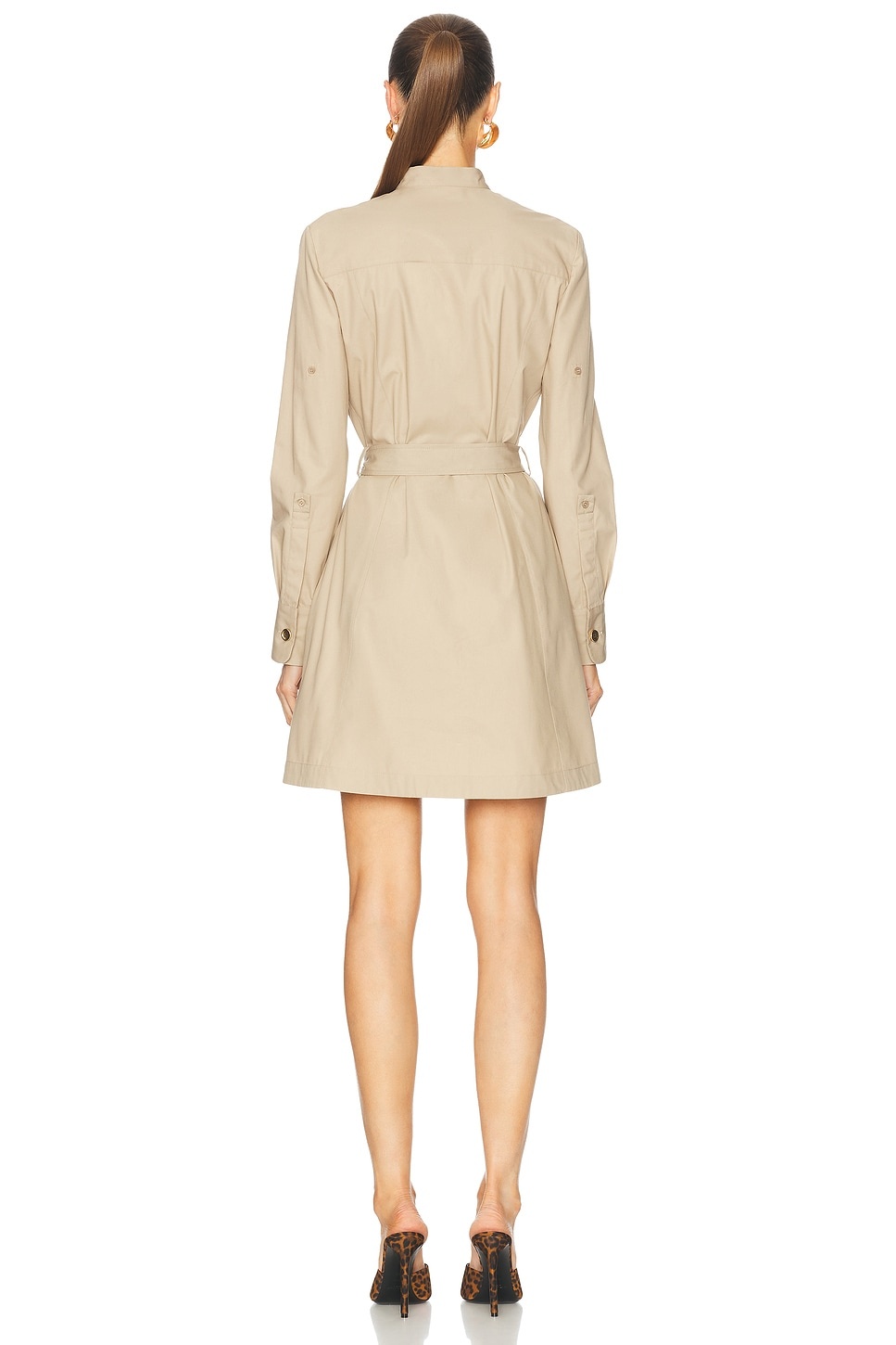 ワンピース Givenchy SAFARI POPELINE DRESS Givenchy SAFARI DRESS IN POPLIN | REVERSIBLE
