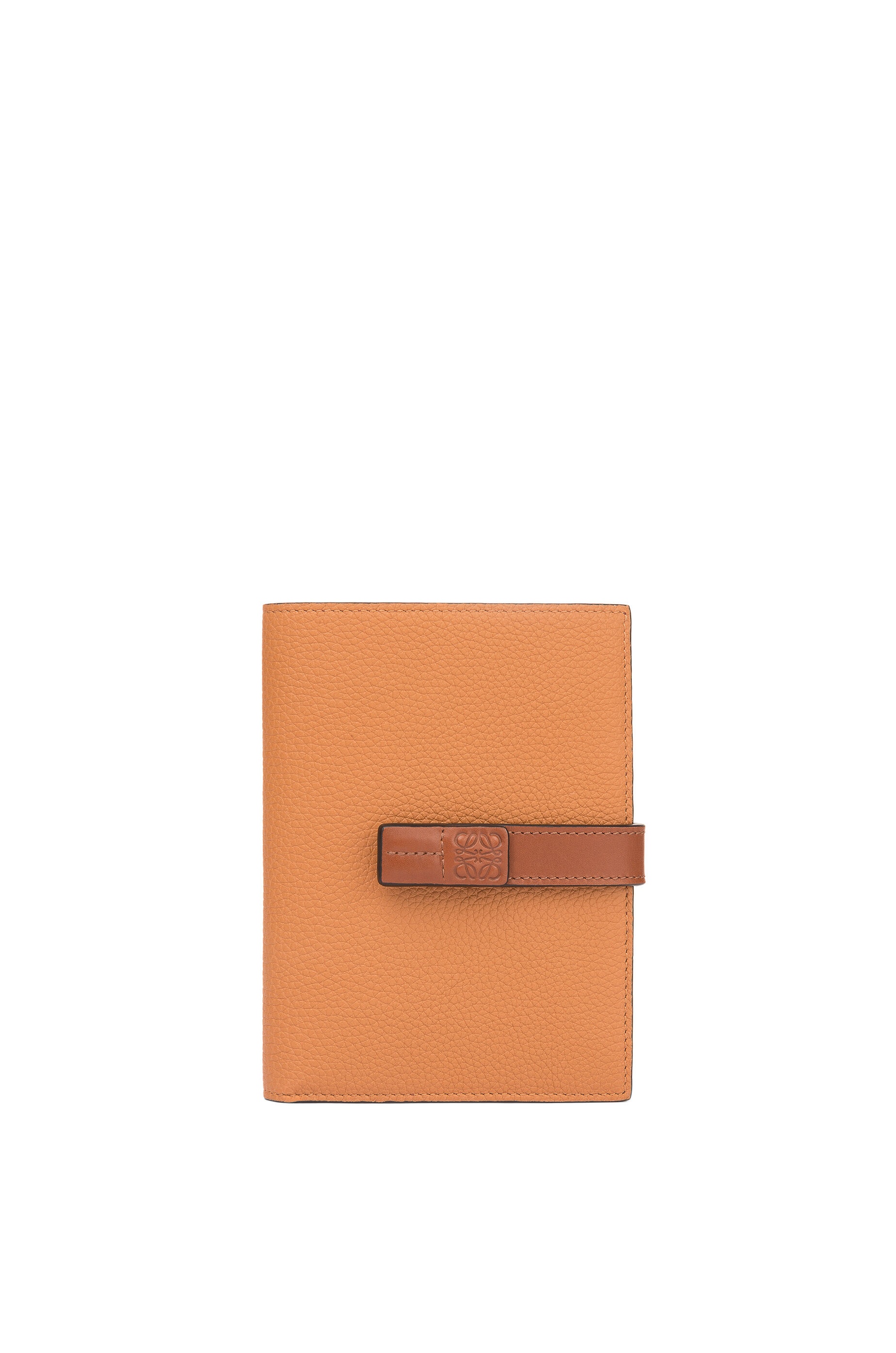 Medium Vertical Wallet in soft grained calfskin - 1