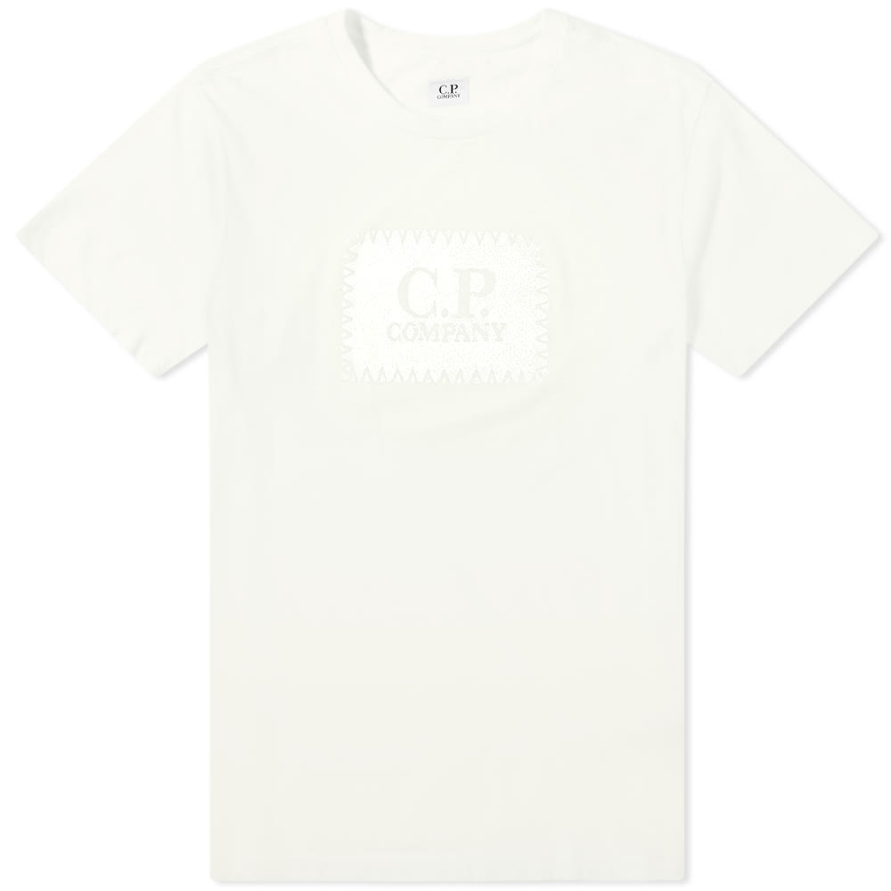 C.P. Company Stitch Block Logo Tee - 1