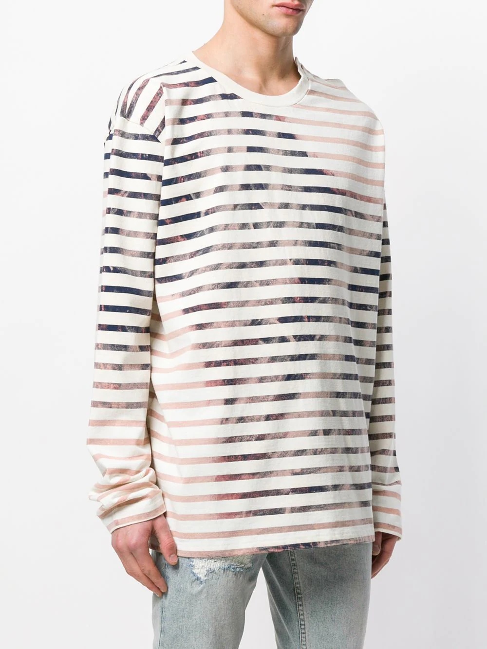 draped longsleeved T-shirt - 4