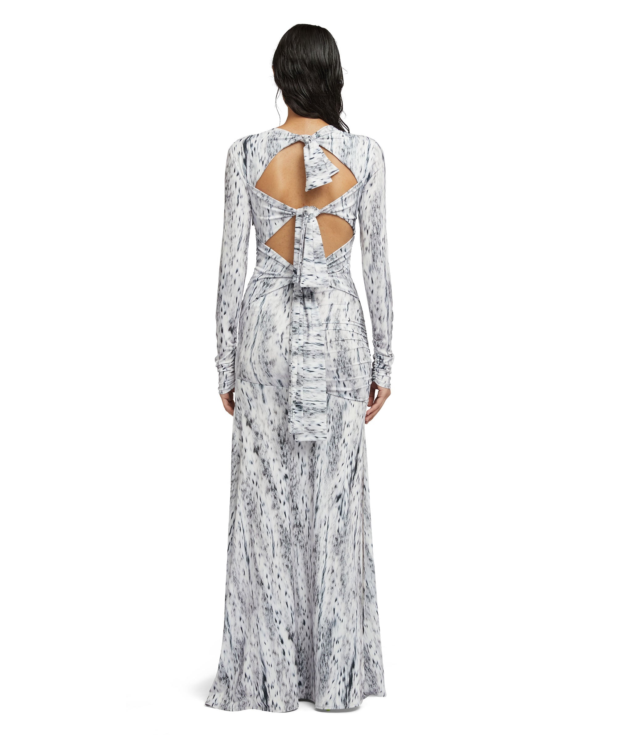 Maxi dress in fluid jersey - 3
