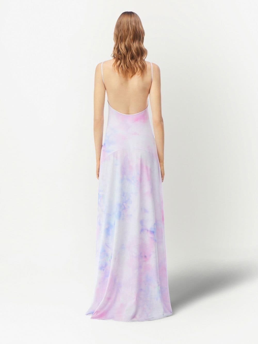 tie-dye printed dress - 3