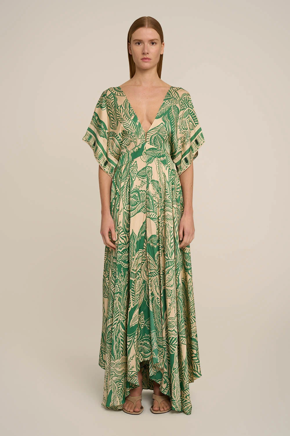 Kaftan Hina - Green Delia - 1