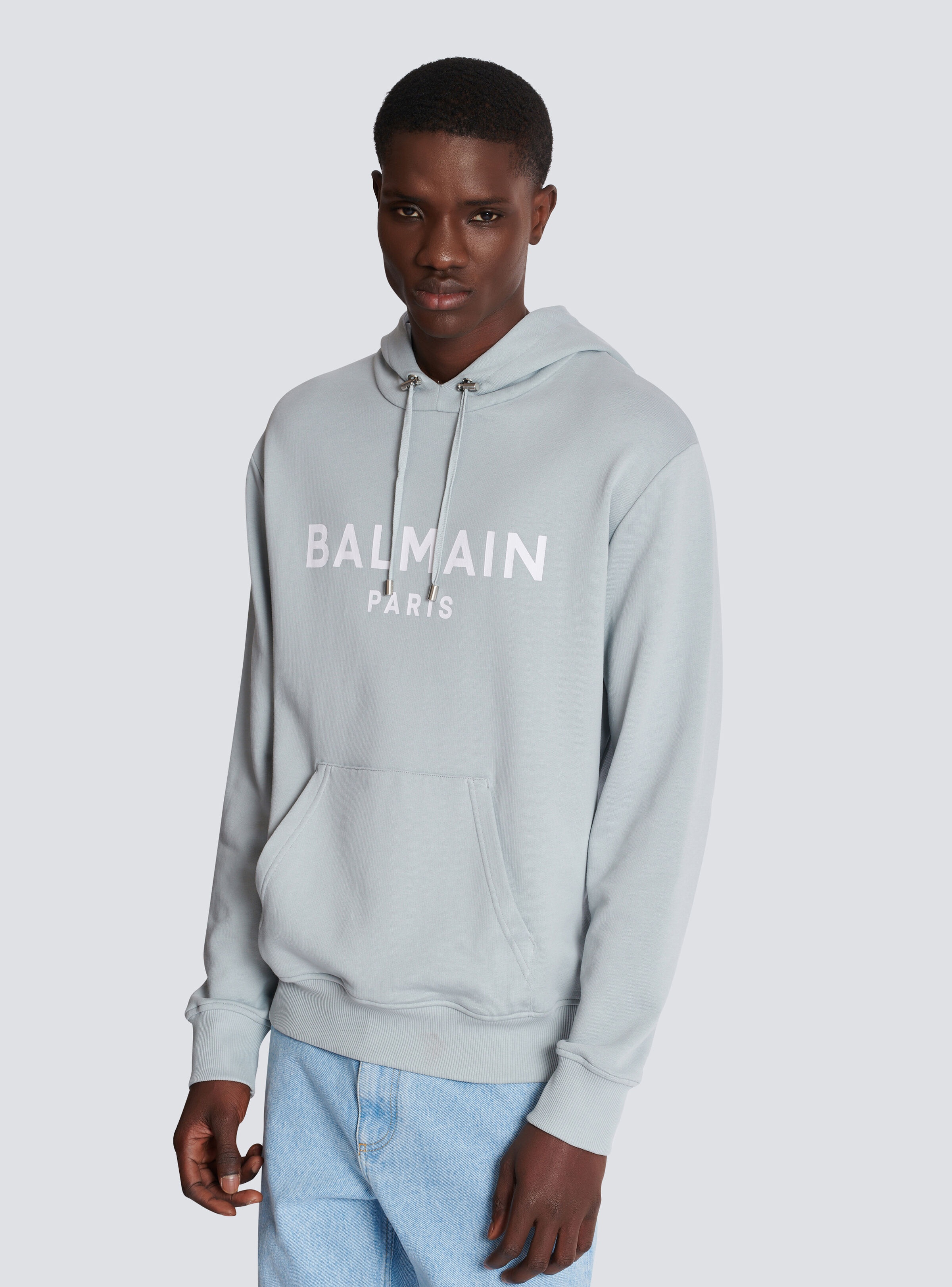 Printed Balmain Paris hoodie - 6