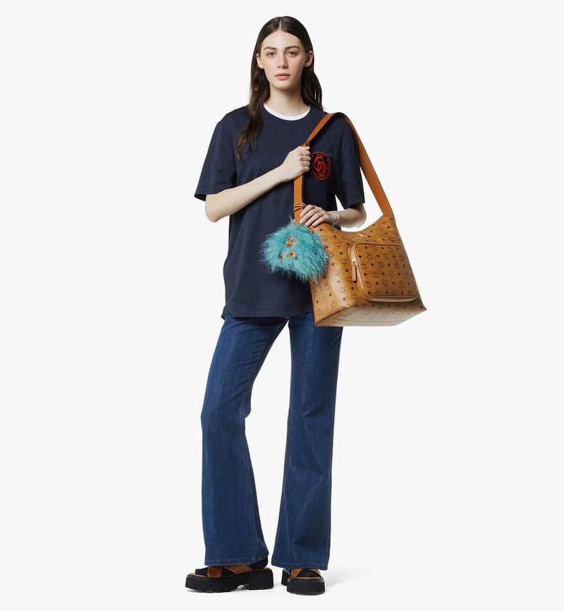 MCM Aren Zip Hobo in Visetos outlook