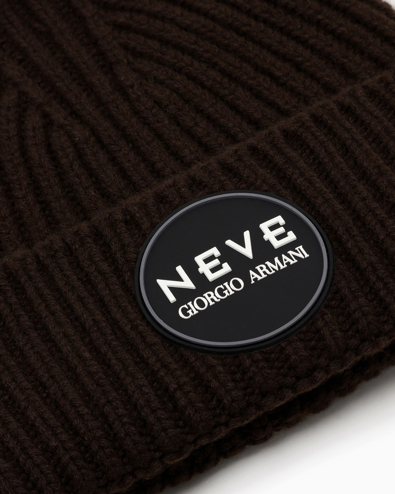 GIORGIO ARMANI NEVE CASHMERE BEANIE - 3