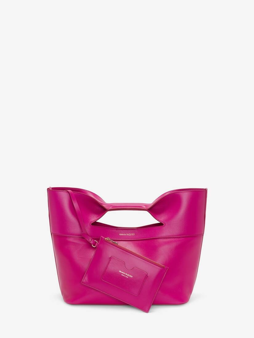 Women's The Bow Small in Fuchsia - 4