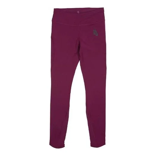 (WMNS) Nike Tight Training Running Sports Pants/Trousers/Joggers Red AA1740-609 - 1