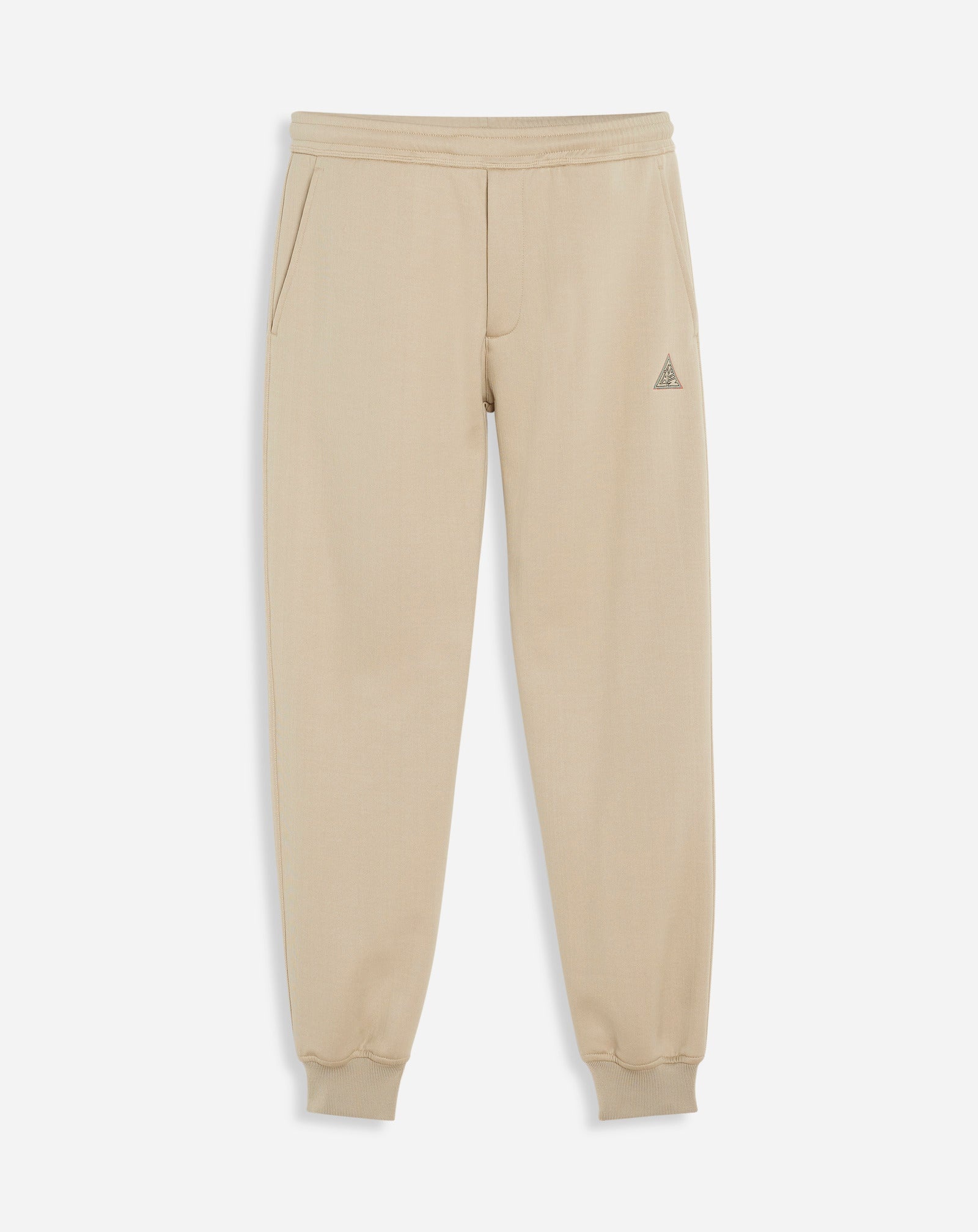 SWEATPANTS WITH EMBROIDERED LANVIN TRIANGLE LOGO - 1