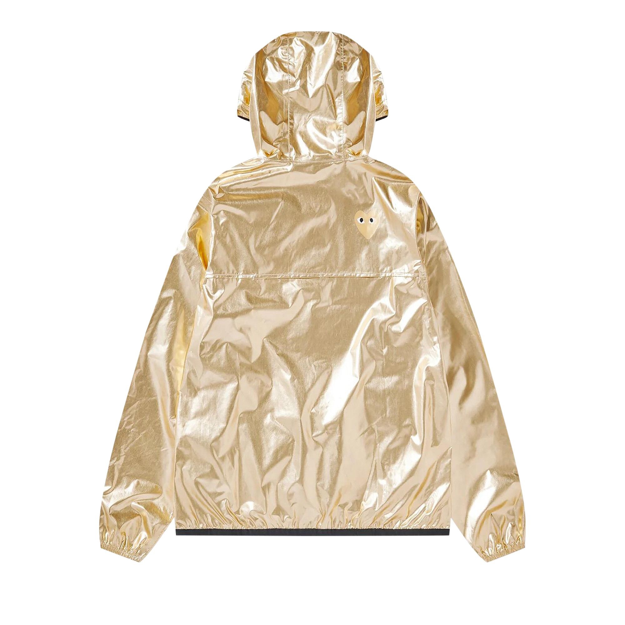 Comme des Garçons PLAY K-Way Emblem Jacket 'Gold' - 2