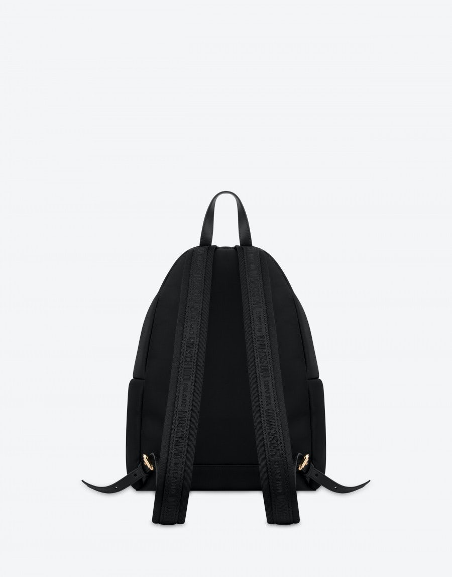 MOSCHINO TEDDY BEAR RECYCLED NYLON BACKPACK - 2