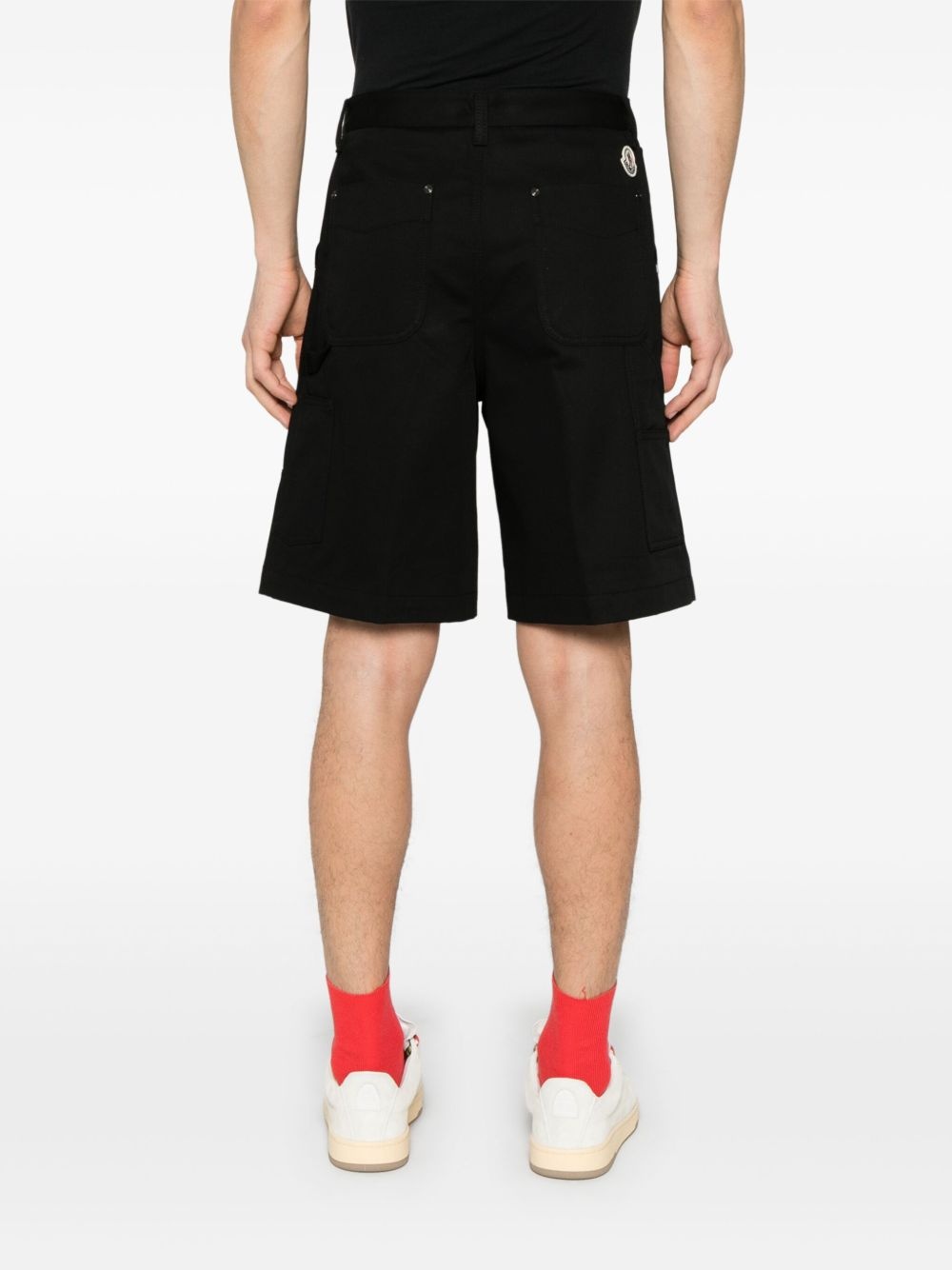 cotton cargo shorts - 4