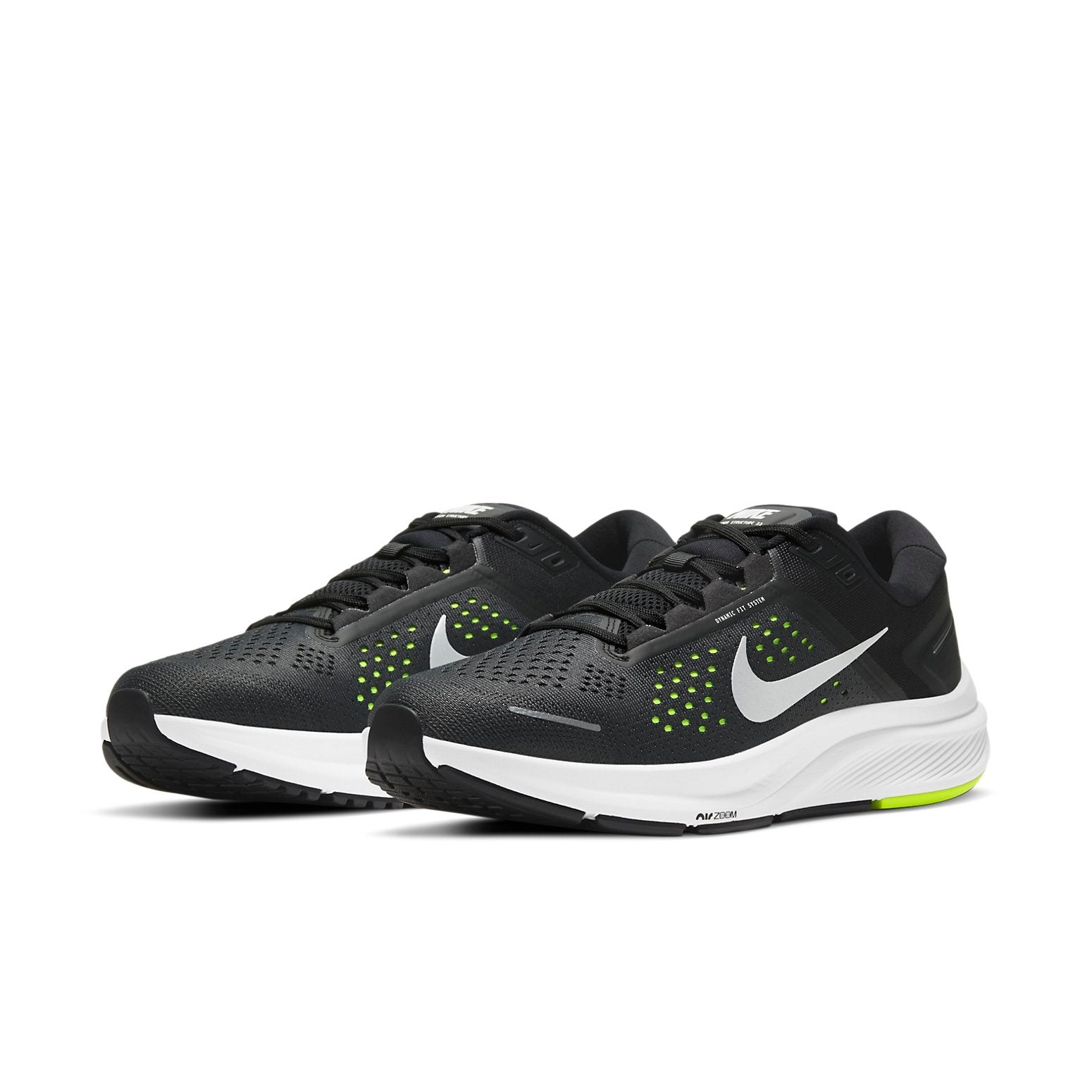 Nike Air Zoom Structure 23 'Black White Green' CZ6720-010 - 3