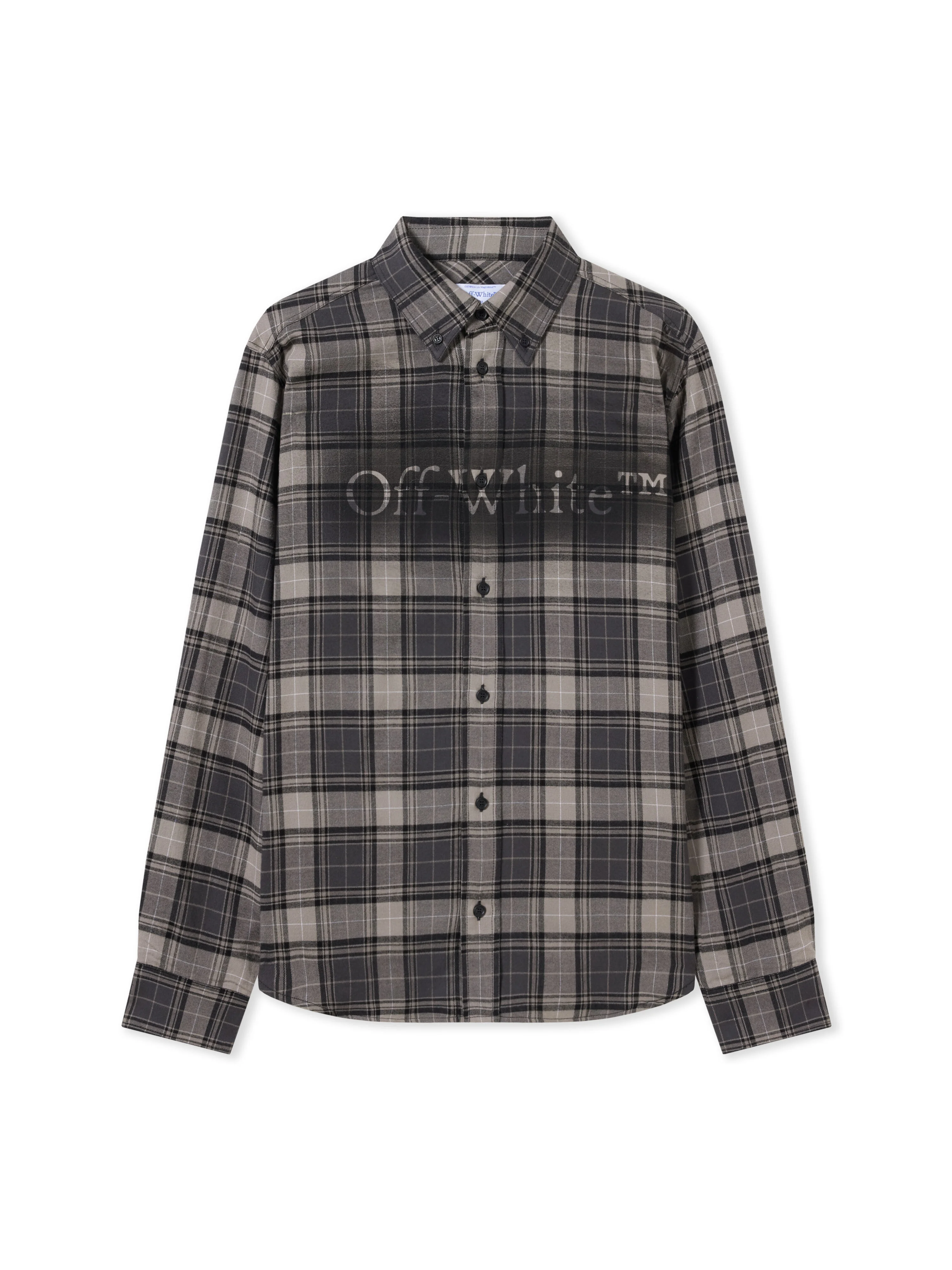 Spray Book Check Flannel Shirt - 1